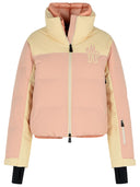 Moncler Grenoble 'Stennes'Pink Polyamide Blend Down Jacket
