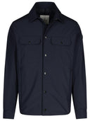 Moncler 'Oustalous' Navy Polyester Jacket