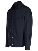 Moncler 'Oustalous' Navy Polyester Jacket
