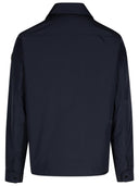Moncler 'Oustalous' Navy Polyester Jacket