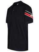 Moncler Navy Cotton Polo Shirt