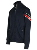 Moncler Blue Cotton Sweatshirt