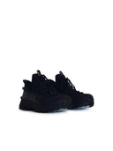 Moncler 'Lite2' Black Tech Fabric Sneakers