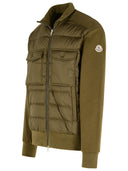 Moncler Green Cotton Sweatshirt