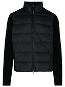 Suéter de poliéster negro de Moncler