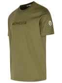 Moncler Green Cotton T Shirt