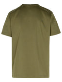 Moncler Green Cotton T Shirt