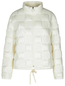 Moncler 'Ancy' Cream Polyester Blend Down Jacket