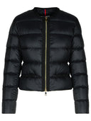 Moncler „Laurine” czarna poliamidowa kurtka Down Down