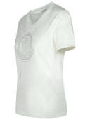 Moncler White Cotton T Shirt