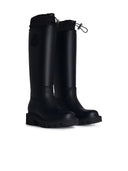Moncler 'Kickstream' Black Lear Blend Boots