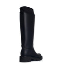 Moncler 'Kickstream' Black Lear Blend Boots