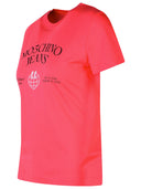 Moschino Jeans Fuchsia Cotton T Shirt