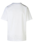 Moschino Jeans White Cotton T Shirt