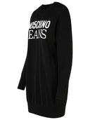 Moschino Jeans Black Cotton Dress