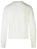 Moschino jeans hvid bomulds sweater