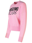 Moschino Jeans Pink Cotton Sweater
