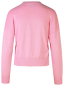 Moschino Jeans Pink Cotton Sweater