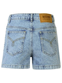 Moschino Jeans Light Blue Cotton Jeans Shorts