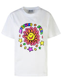 Moschino jeans vit bomullst shirt