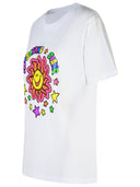 Moschino jeans vit bomullst shirt