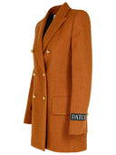 Patou Brown Wolle Blazer Blazer