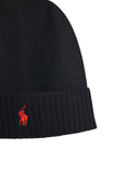 Polo Ralph Lauren Black Wool Beanie