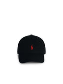 Polo Ralph Lauren Black Cotton Cap