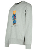 Polo Ralph Lauren Grey Cotton Blend Sweatshirt