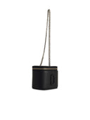 Marc Jacobs () 'Vanity' Mini Black Lear Crossbody Bag