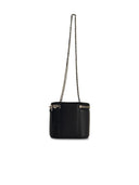 Marc Jacobs () 'Vanity' Mini Black Lear Crossbody Bag