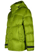 Woolrich John Rich & Bros 'Pertex' Green Polyamide Down Jacket