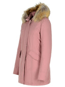 Woolrich John Rich & Bros 'Artic' Pink Cotton Blend Parka