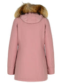 Woolrich John Rich & Bros 'Artic' Pink Cotton Blend Parka