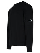 C.P. Company Black Cotton Sweatshirt
