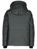 Canada Goose 'Macmillan' Gray Cotton Blend Down Jacket