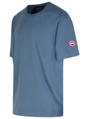 Canada Goose 'Gladstone' Light Blue Cotton T Shirt