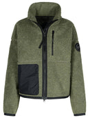 Canada Goose 'Simcoe' Green Wool Blend Fleece