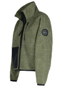 Canada Goose 'Simcoe' Green Wool Blend Fleece