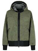 Canada Goose 'Simcoe' Green Wool Blend Fleece
