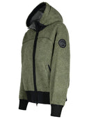 Canada Goose 'Simcoe' Green Wool Blend Fleece
