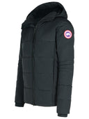 Chaqueta de poliamida negra 'híbrida' de Canadá Goose