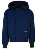 Canada Goose 'Chilliwack' Navy Polyester Blend Bomber Jacket