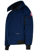 Canada Goose 'Chilliwack' Navy Polyester Blend Bomber Jacket