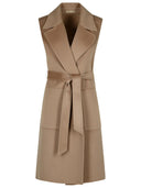 Puro Tattoo Brown Cashmere Blend Vest
