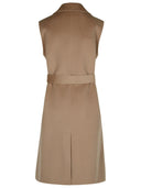 Puro Tattoo Brown Cashmere Blend Vest