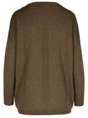 Puro Tatto Brown Cashmere Sweater