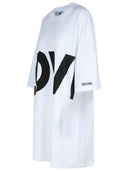 Bawełniana sukienka Moschino