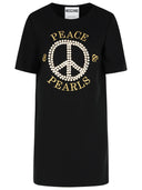 Moschino Dress In Black Acetate Blend
