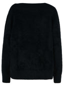 Lisa Yang 'Kamila' Black Cashmere Sweater